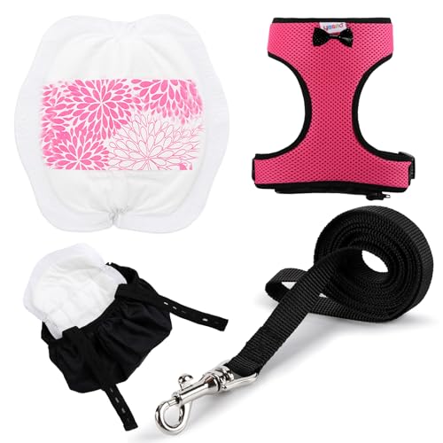 Yesito Adjustable Chicken Harness Diaper (5.4ft Leash) – Breathable &