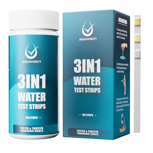 AQUAVERITY Tiras Reactivas 3 en 1 para Piscina y Spa