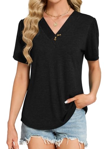 VUTRU Women's V-Neck Blouse with Code YFGJQMT9 - Image 3