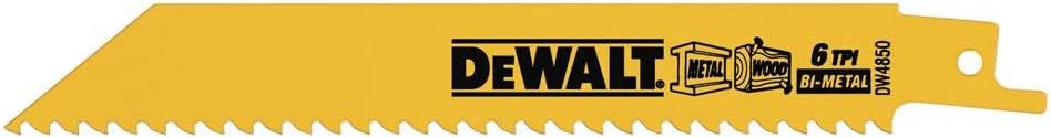DEWALT 12-in 6TPI Wood Cut Recip Blad (Pack of 3)
