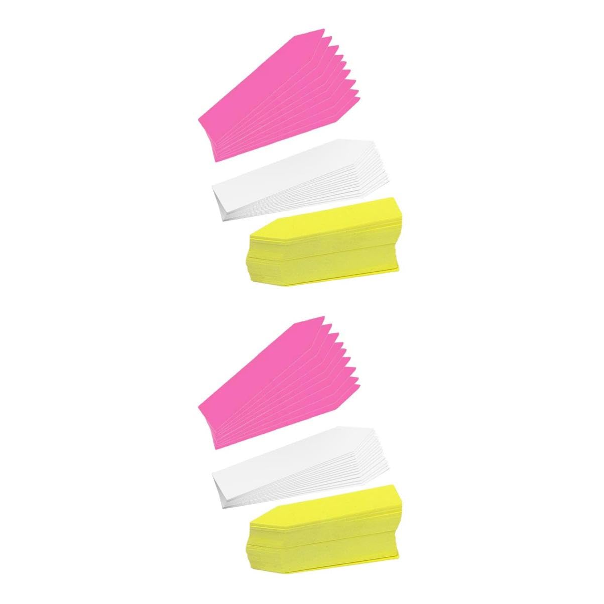 Toddmomy 600pièces Étiquettes De Jardin Colorées De Pour Plantes Plastique Étiquettes Réutilisables Pour Pot Et Jardinage