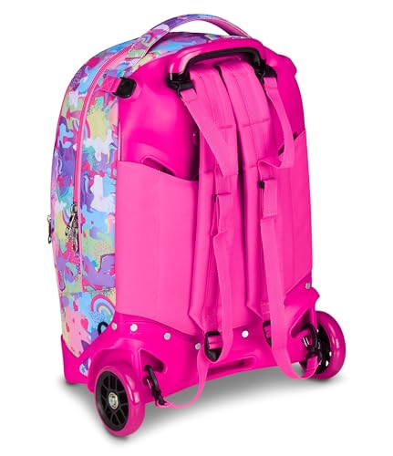 Trolley école contre le mal de dos fille primaire rose - 5