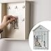 Yetuow Mediterranean- Key Cabinet, Space-Saving, Easy to Assemble, Key Organizer, Key Holder for Office Decoration, Lighthouse Pattern