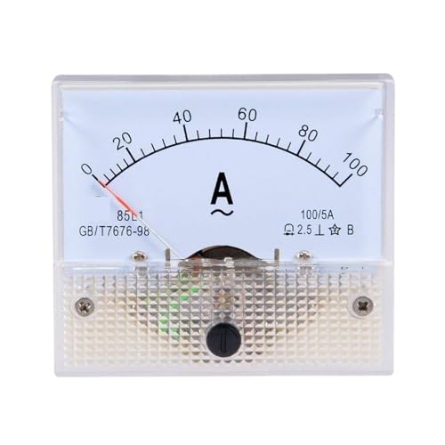 Ampèremètre à pointeur mécanique 15A pour tableau de courant alternatif