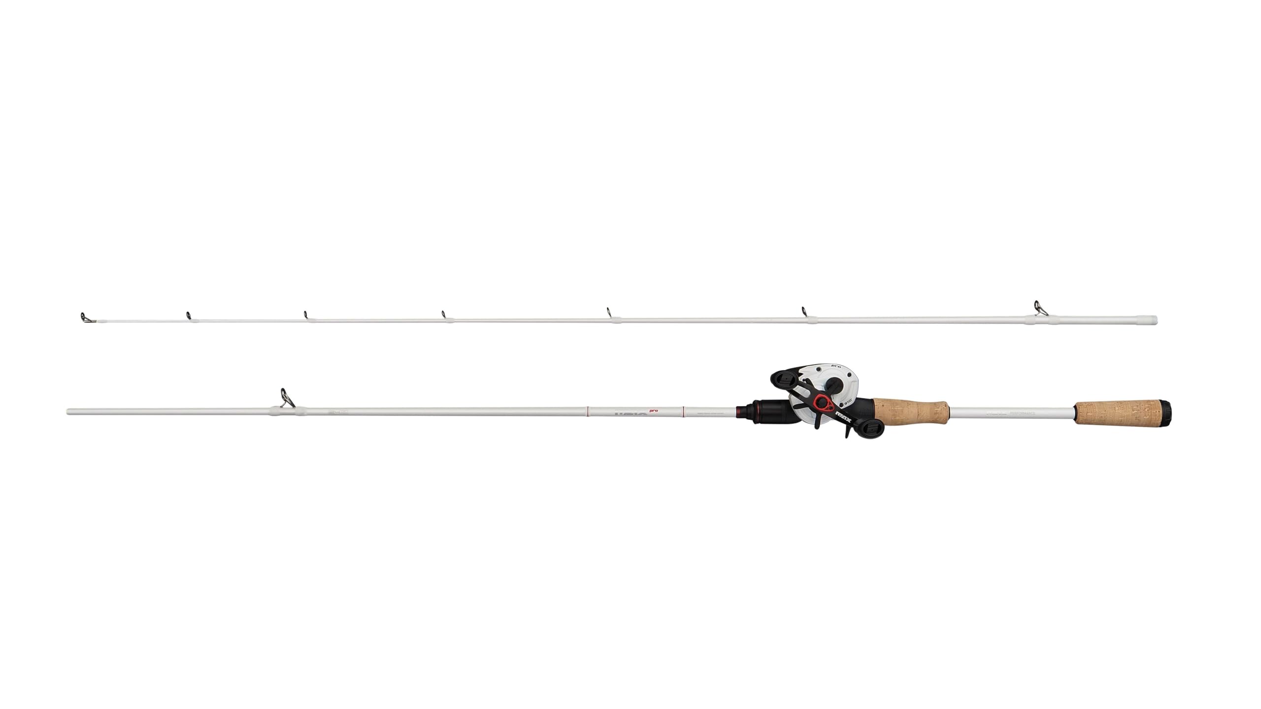 Abu Garcia Max Pro Ensemble Canne et Moulinet Tambour Fixe Eau Douce 8+1 Roulements Pêche Leurres Prédateurs