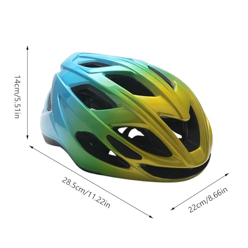 Casco de bicicleta para adultos ajustable con luces LED de seguridad recargables USB 6