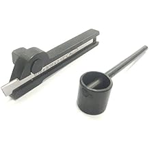 Lathe Parting Tool Holder with Blade 1/16" x 5/16" x 3-1/2"