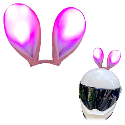1 Piece Rabbit Ears Helmet Ears Helmet Horns Helmet Accessory Helmet Decoration for Ski Bike Motorcycle Helmet Style 3