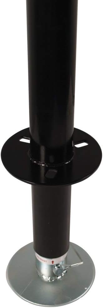 Quick Products JQ-3500W-7P Power A-Frame Electric Tongue Jack with 7-Way Plug - 3,650 lbs. Lift Capacity, White