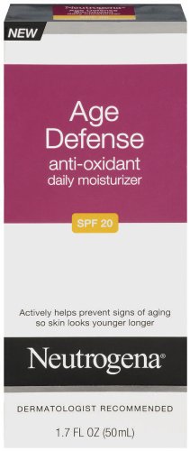 Neutrogena Age Defense Anti-Oxidant Daily Moisturizer SPF 20, 1.7 Ounce