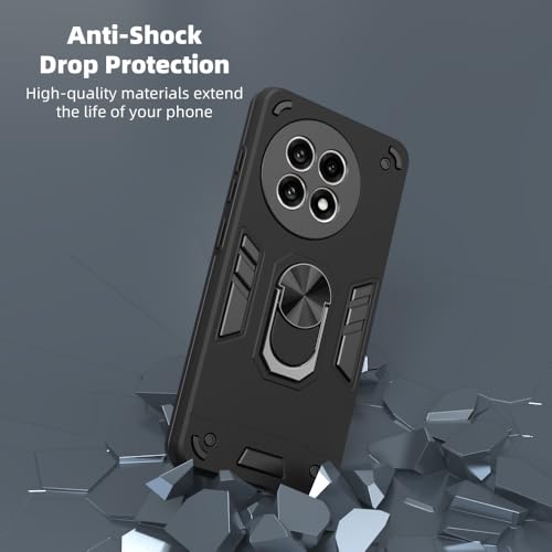 Image of NDCOM for OnePlus 13R Back Cover | Premium OnePlus 13R Case for Maximum Protection | Stylish Design OnePlus 13R Cover | Ring Holder Case