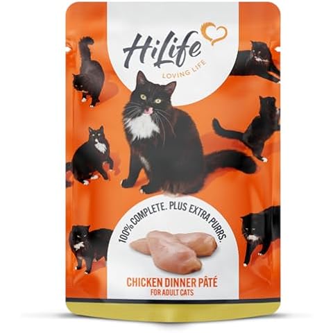 HiLife Chicken Dinner Pate for Cats Cover