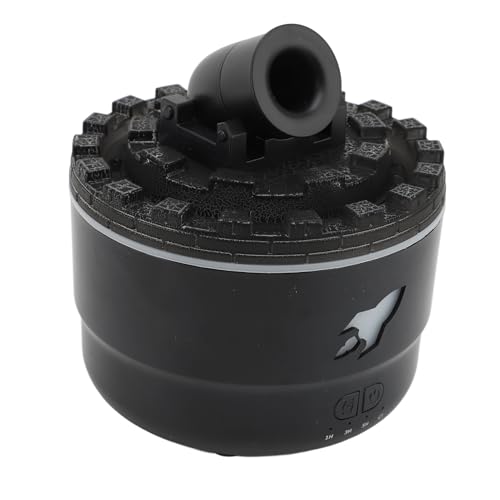 Difusor aromático eléctrico con luz LED y humidificador de niebla fría miniatura 2