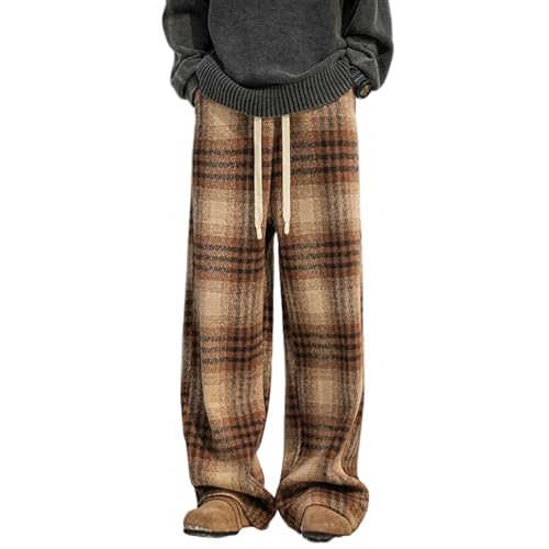 Pantalon de jogging en laine pour homme gris lounge