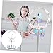 Veemoon 1Pc LED Ring Light Stand with Phone Holder Dimmable Selfie Ring Light for Streaming Video Recording Compatible with All Smartphones