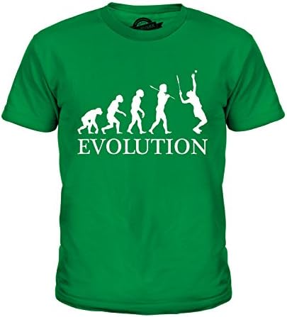Candymix Tennis Speler Evolution of Man Unisex Kids T-shirt Jonge...