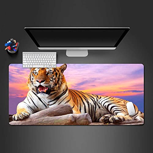 Gamer mouse pad tigre 1000x500 mm pour ordinateur portable et PC