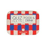 Talking Tables 100 Karten Weihnachtsquizspeiel Essen und Trinken, lustiges Partyspiel ab 14 Jahren, für Spieleabende, Geschenke, Reisespiele, Maße: 9x12cm