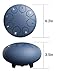 Cossain Steel Tongue Drum, 6 Inches 8 Notes Tongue Drum, B Major Rain Drum for Outside, Meditation & Yoga, Percussion Music Gift for All Ages