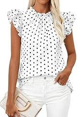 White Black Polka Dot