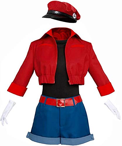 Nsoking Anime Womens Suit Cosplay Costume Red Blood Cell Outfit Custom (Small, Womens)