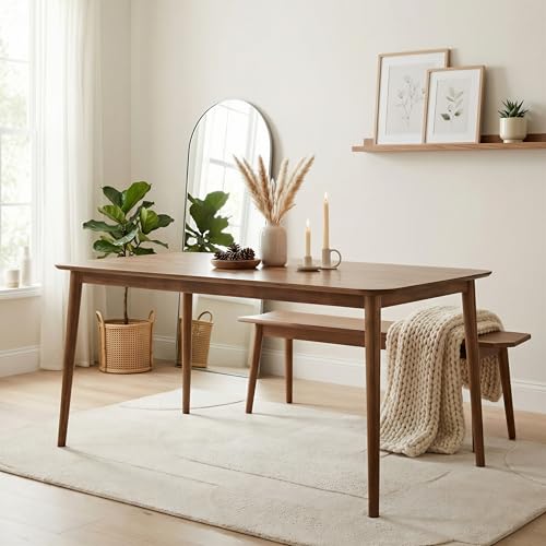 Furniturebox UK Lynton Solid Wood Dining Table