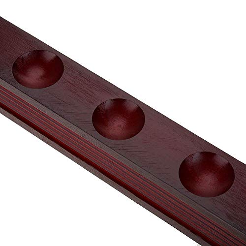 Keenso Pool Cue Holder – 6 Pcs Wall-Mount Or Free-Standing Cue Rack, Billiard Accessory Organizer