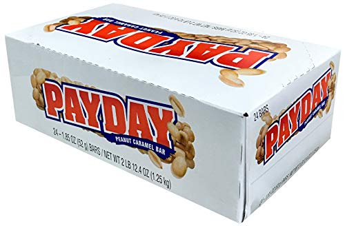 PayDay Single, Peanut, 1.85 Ounce, Pack of 24
