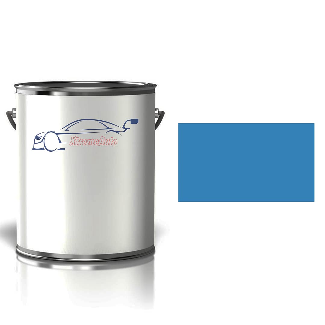 Xtremeauto RAL 5012 Light Blue 250ml RAL Paint Tin/Can Glossy Finish Paint DIY Indoor/Outdoor Perfect Finish Quick Dry Arts, Crafts, Furniture, Home, Garden