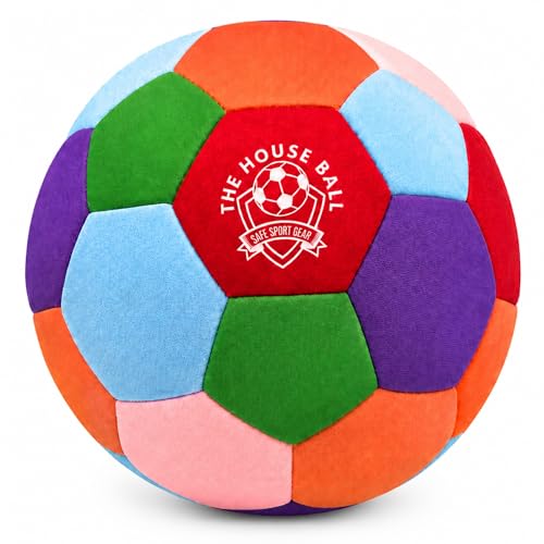 The House Ball - The Original Soft and Safe Indoor Soccer Ball Size 4 - Created for Inside Your Home...