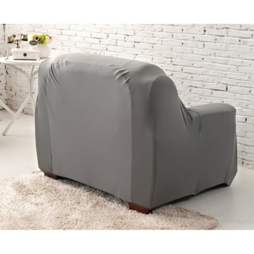 Housse de fauteuil extensible antidérapante polyester protège canapé - 8