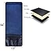 BCP Dark Blue Color Velvet Sofa Couch Chair Armrest Soft Caddy Organizer Holder for Remote Control, Cell Phone, Book, Pencil