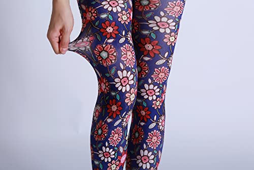 Image of Sahabowi Women Tights, Sheer High Waist Pantyhose, Vintage Control Top Stockings, Siwa 4