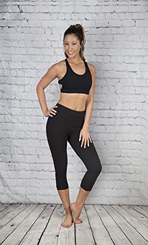 Image of SATINA High Waisted Leggings for Women - Comfortable and Stretchy in Versatile Sizes and Colors