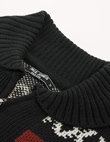 Pull à friser décontracté homme en maille texturée premium - 5