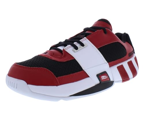 adidas Unisex Agent GIL RESTOMOD Basketball Shoes, RED/White/Black (us_Footwear_Size_System, Adult, Men, Numeric, Medium, Numeric_9)