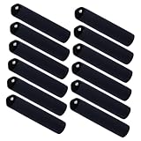 HIAKDOFT 12個 酒塞帽 ワイン注ぎ口カバー 耐久性ラバー製 オイル ビネガーディスペンサー対応 酒類注ぎ口防塵キャップ 保存便利 キッチン バ