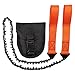 Pocket Chainsaw Folding Camping Saw Survival Saw Hand Rope Saw for Outdoor Tool 11 Teeth Orange, Hand Chainsaw Rope