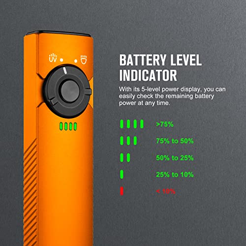 Olight Arkfeld Uv 365Nm Black Light, 1000 Lumens White Led Flashlight, Rechargeable Uv Flashlight For Camping, Outdoors, Emergency, Pet Urine Detection (Neutral White Light: 4000~5000K) #TOP6