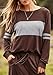 PRETTYGARDEN Womens 2 Piece Sets 2026 Long Sleeve Tops High Waisted Sweatpants Lounge Set Fall Fashion Travel Outfits (Brown,X-Large)