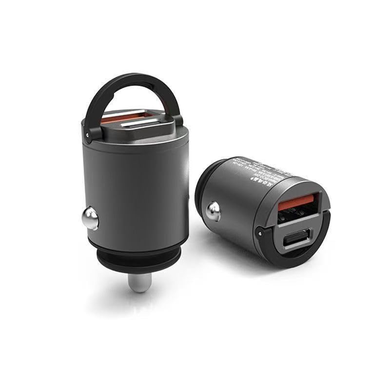 100 W PD ładowarka samochodowa typu C szybkie ładowanie QC3.0 Dual USB do Huawei Xiaomi Samsung, szybkie ładowanie, USB, mini ładowarka