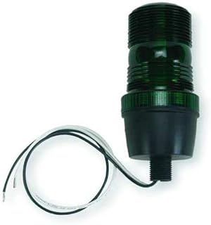 Warning Light, Strobe Tube, Green, 120VAC