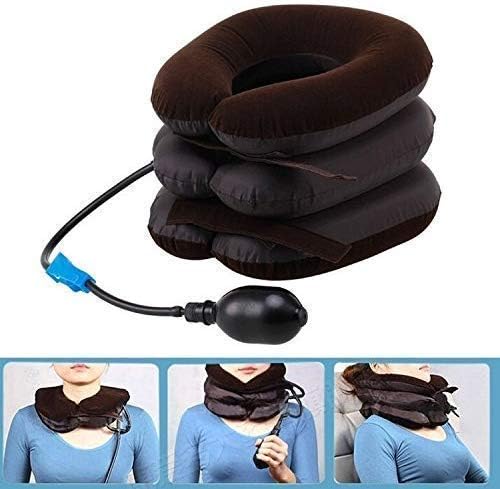 Neck Stretcher, Cervical Traction Device, Neck Traction Device for Neck Pain Relief, Adjustable Inflatable Neck Stretcher Cervical Traction and Neck Brace, Neck Decompression Home Use - Image 6