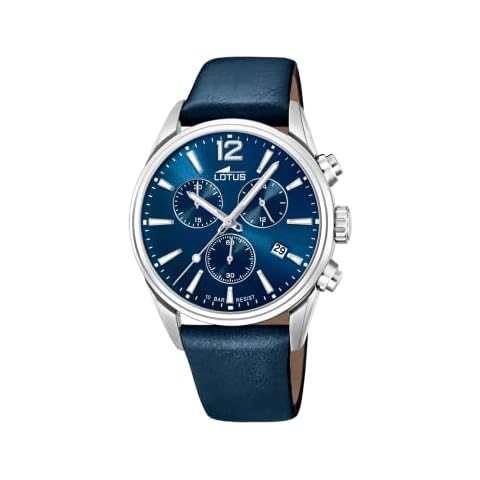Reloj Lotus Cronógrafo Hombre Cuero 18691/1 Cover