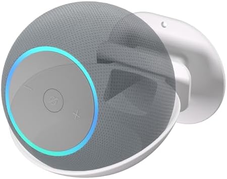 Portable Speaker Wall Mount Compatible with Echo Spot/Echo DotMax...