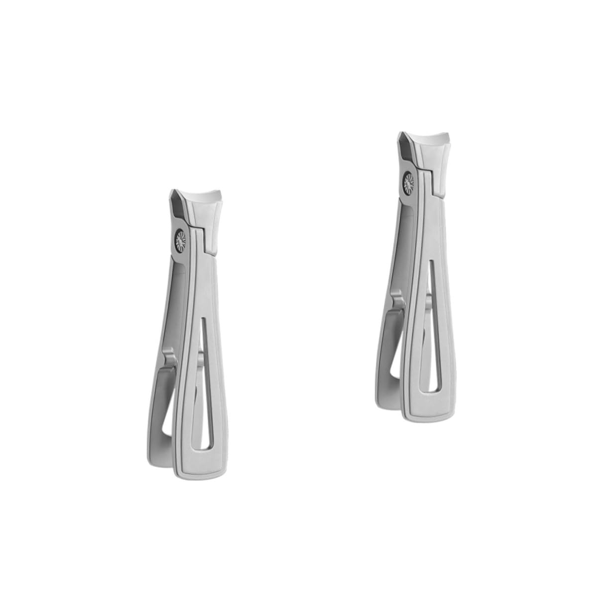 Healeved 2pezzi Tagliaunghie Professionale Acciaio Inossidabile Per Unghie Spesse e Incarnite Strumento Di Precisione Con Design Ergonomico Per Uso Quotidiano e Manicure Sicura