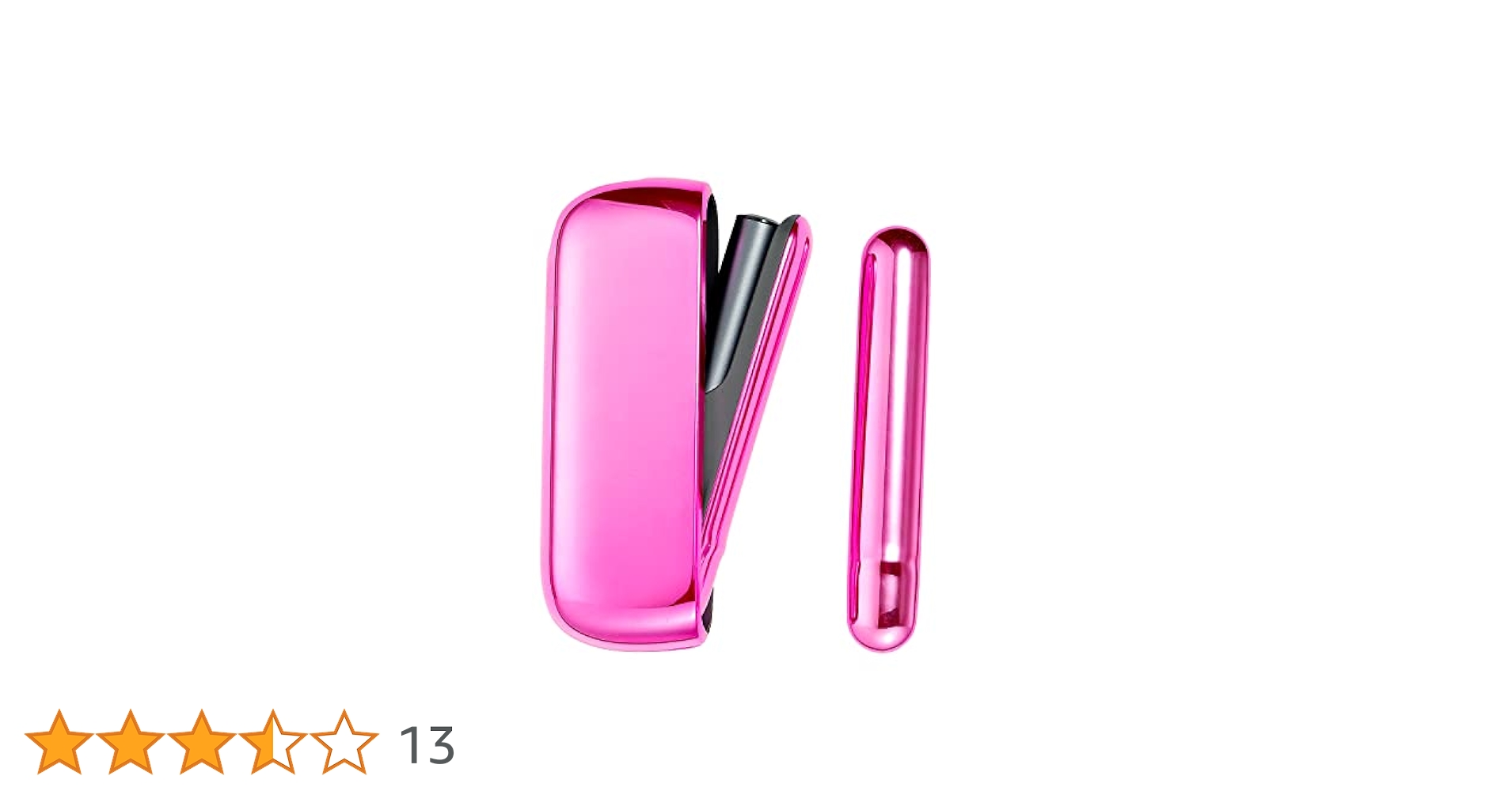 ★ iQOSケース デコ White×pink チャーム付き 【108】 ☆ iQOSケース デコ White×pink チャーム付き 【108】 iqos iqos