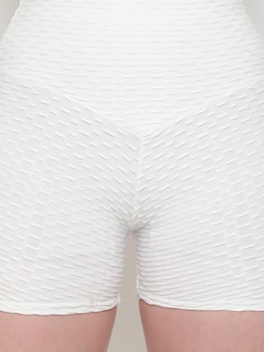 Image of Shasmi Women's Workout Yoga Shorts, High Waisted Drawstring Scrunch Booty Shorts Ruched Butt Lift Athletic Running Tights (Shorty 76)