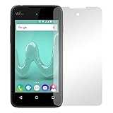 Slabo 2 x Bildschirmfolie für Wiko Sunny Bildschirmschutzfolie Zubehör Crystal Clear KLAR