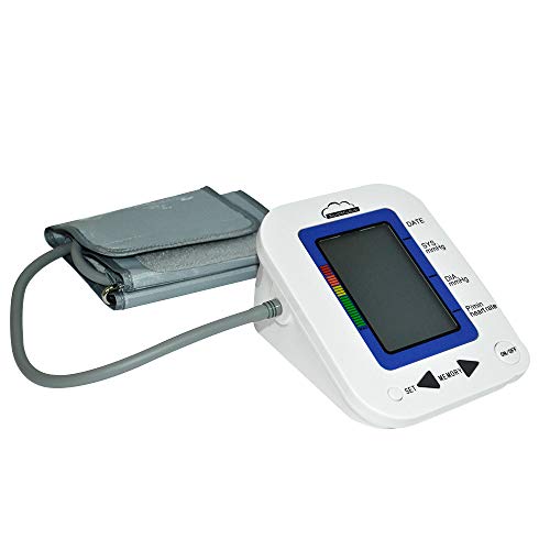 Tensiómetro de Brazo digital SilverCloud MB23 con pantalla LCD, alarma por voz, pantalla de frecuencia cardíaca, para el control de la hipertensión - imagen 6